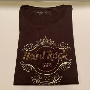 NWT WOMEN’S HARD ROCK CAFE LAS VEGAS T-SHIRT.